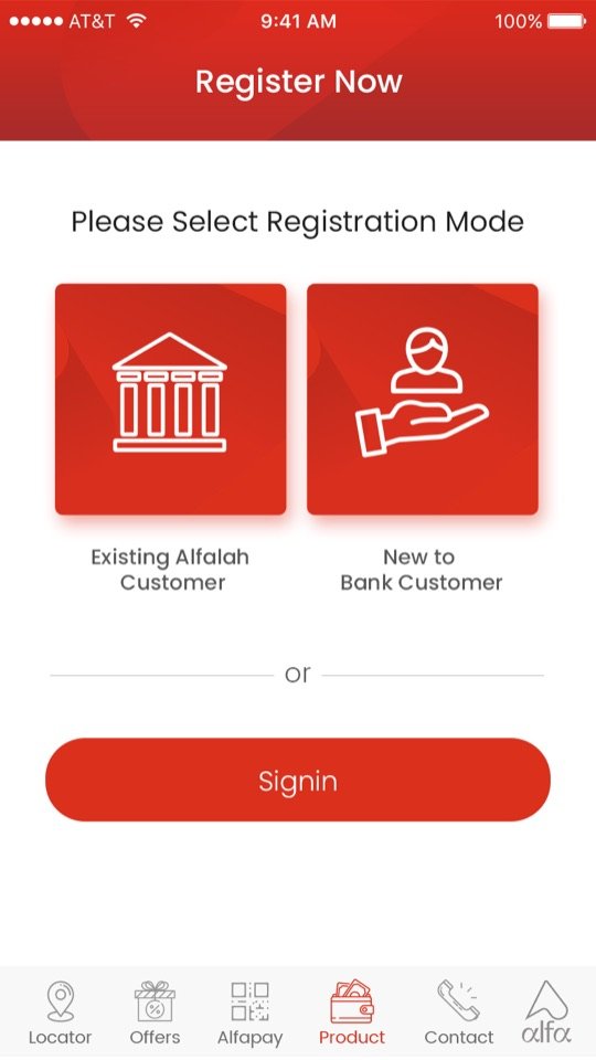 Registration mode