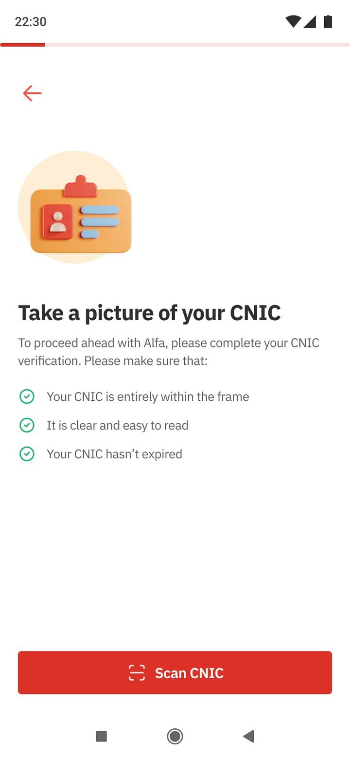 CNIC scan