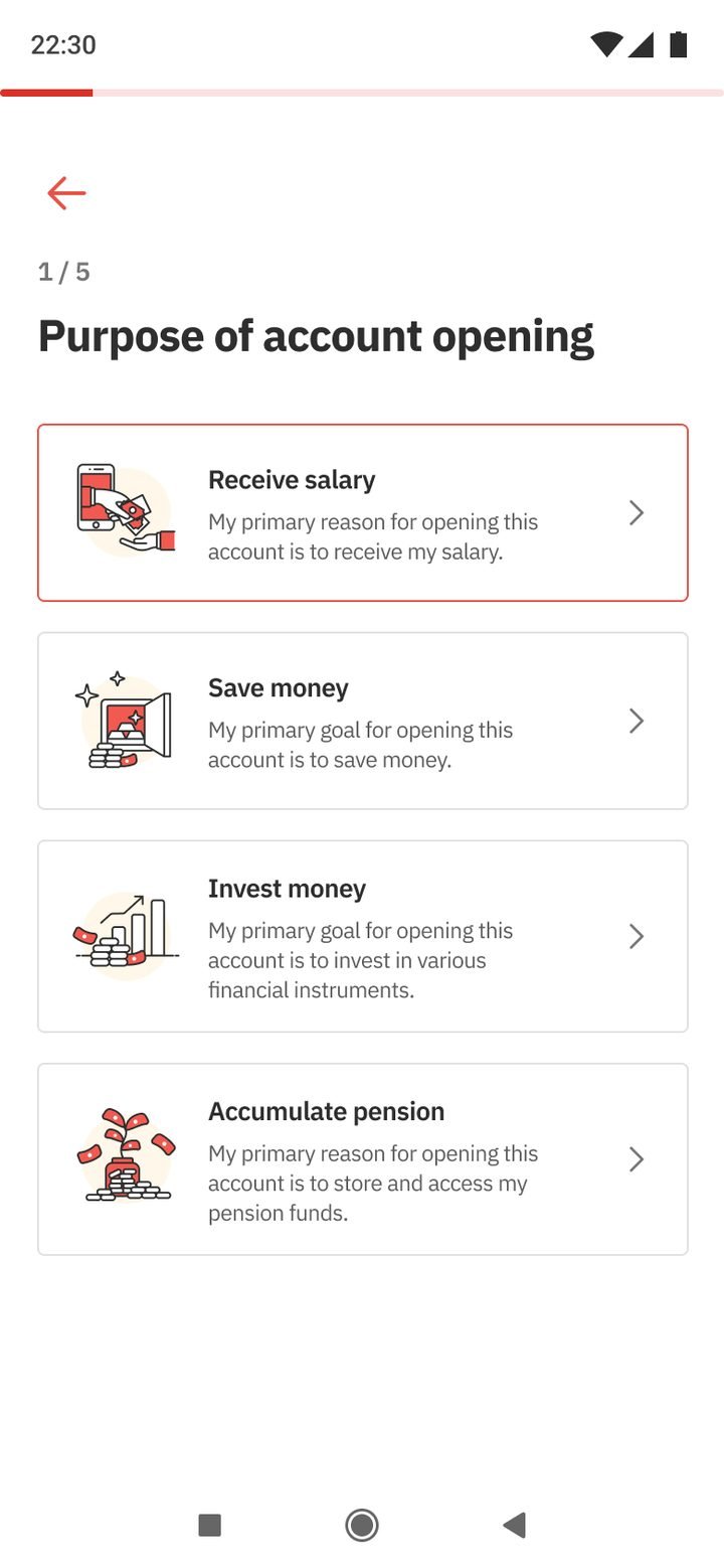 Banking needs