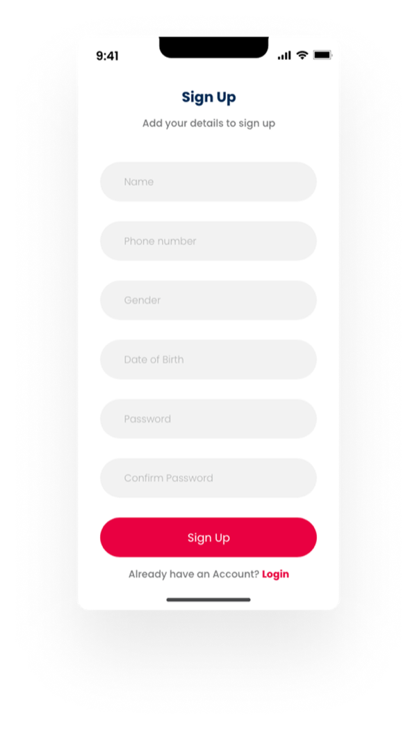Sign up