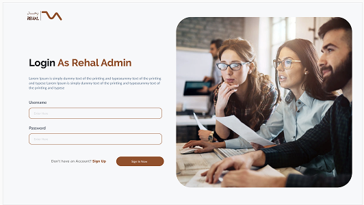 Admin login